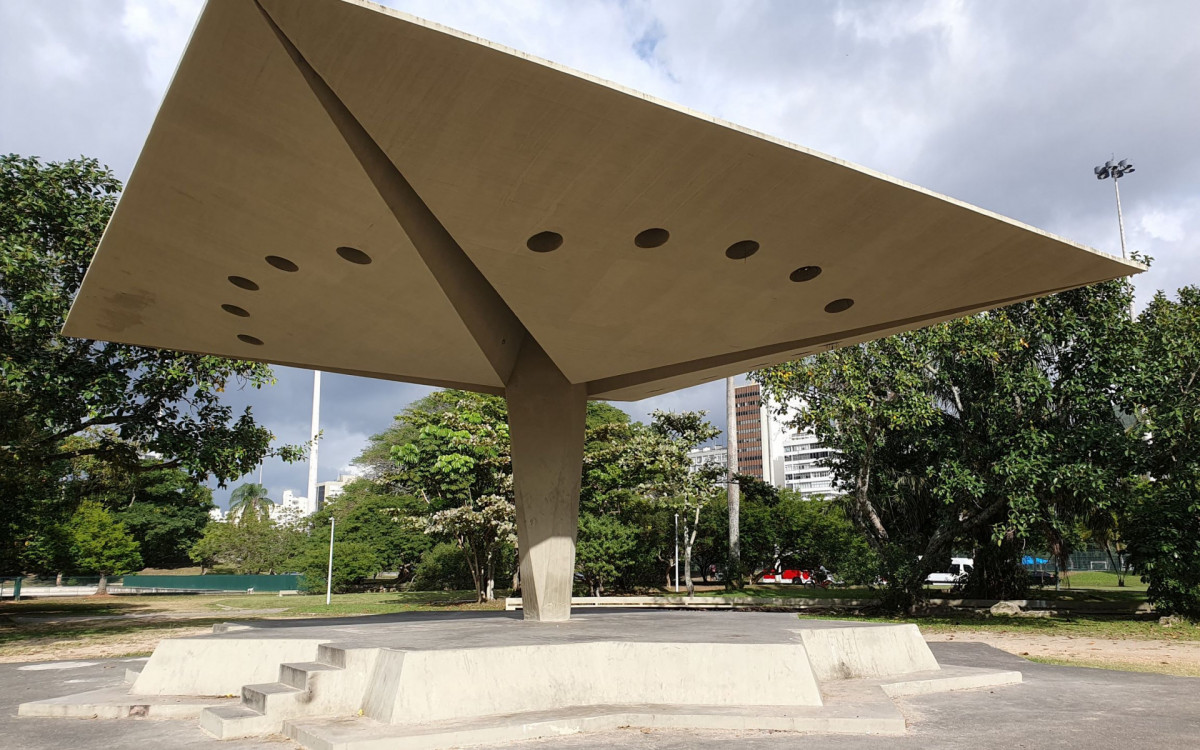 Coreto Modernista é uma das obras que estão  no evento