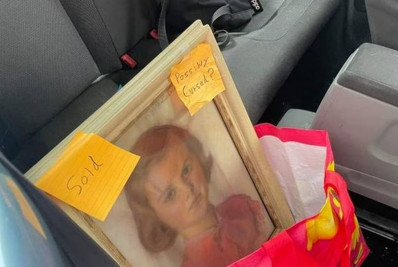 Você compraria um quadro 'amaldiçoado'? A história de pintura viral vendida por R$ 9,8 mil