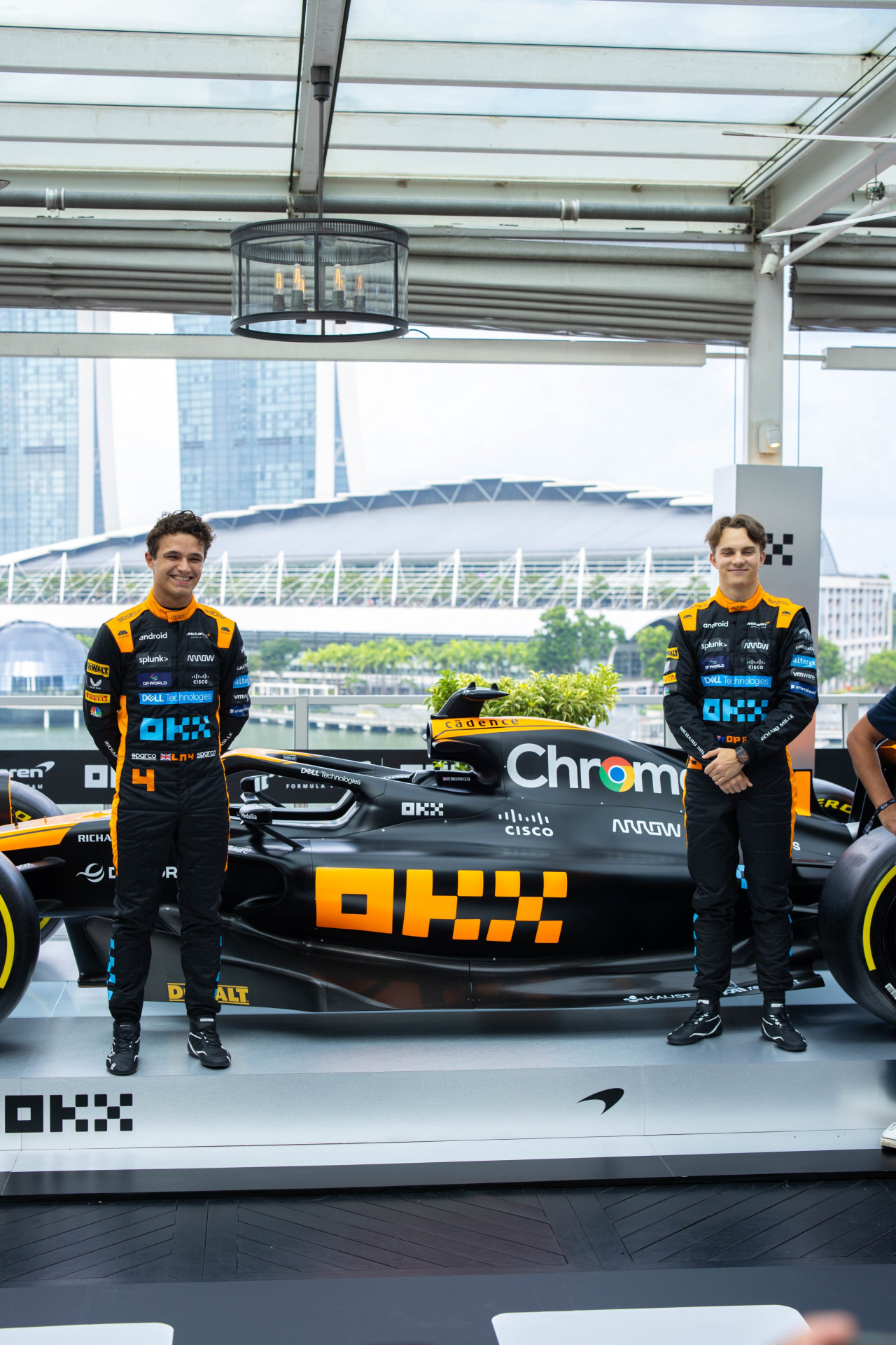 McLaren divulga nova pintura para as etapas de Singapura e do Japão