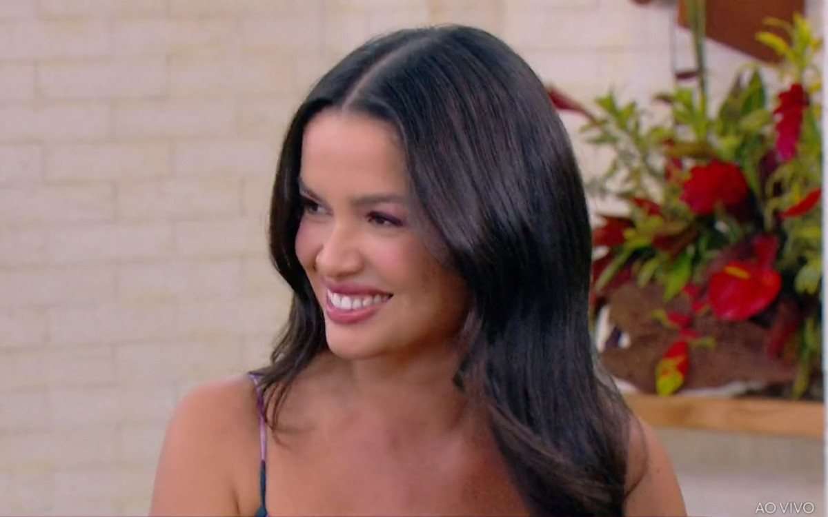 Juliette fala sobre sua vida pessoal durante o 'Mais Você' - Reprodução de vídeo / TV Globo
