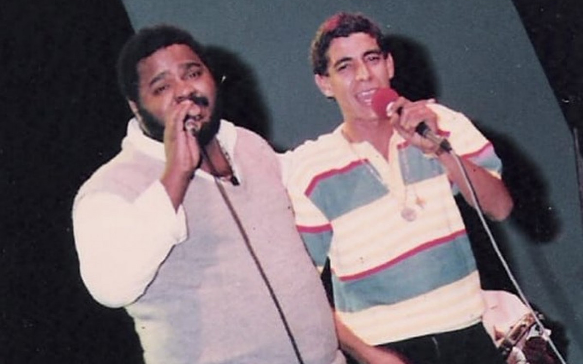Arlindo Cruz e Zeca Pagodinho em clique antigo postado nas redes sociais - Reprodução/Instagram