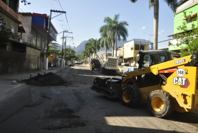 Obras em Magé vão melhorar mobilidade no bairro do Canal