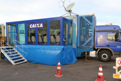 Agência móvel da Caixa Econômica Federal chega a Iguaba Grande