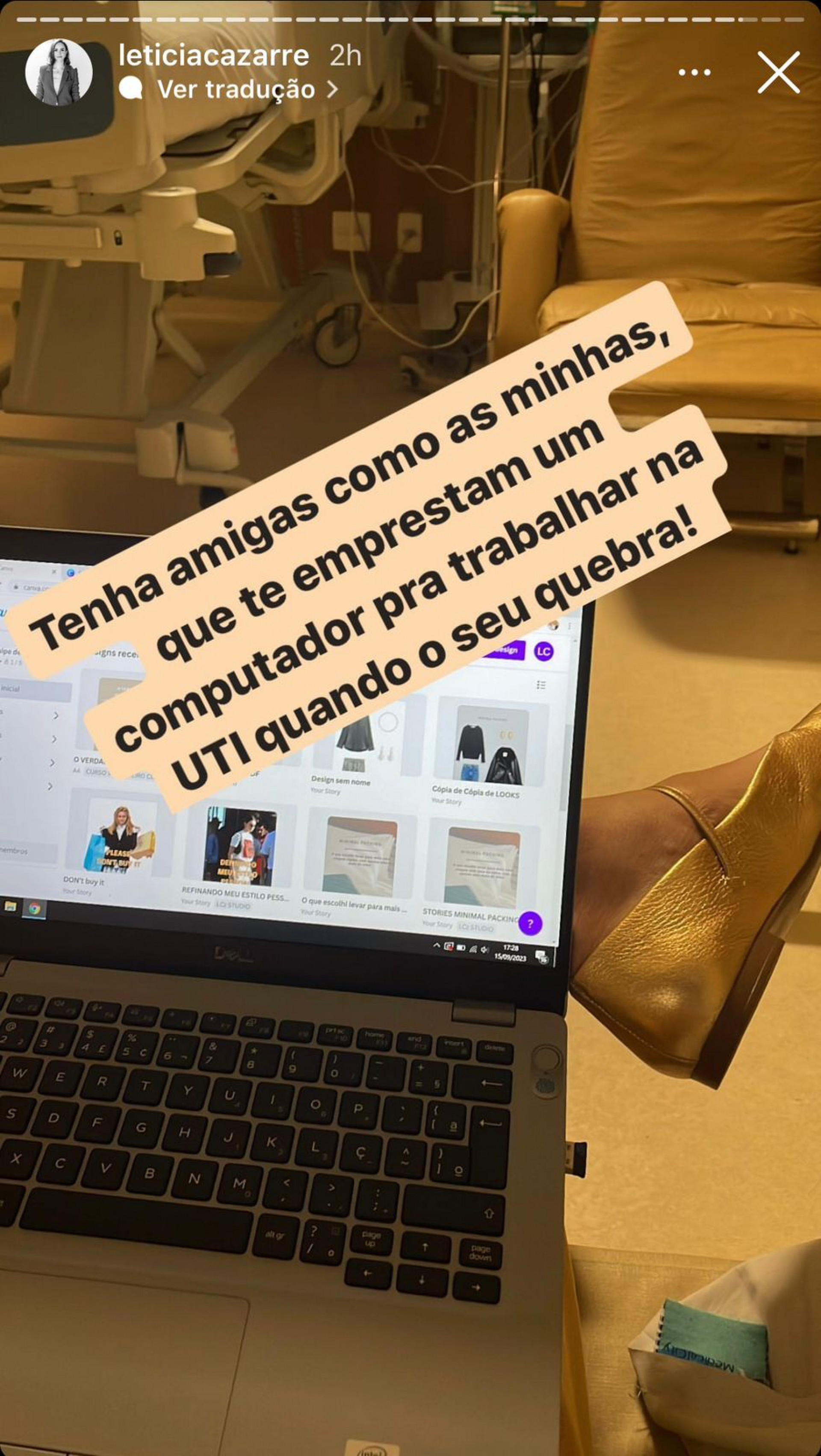 Letícia Cazarré rebate críticas  - Reprodução / Instagram 