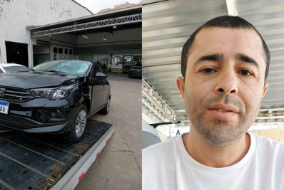 Carro que atropelou Kayky Brito vai para conserto e motorista agradece seguidores