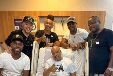 Internado, Anderson Leonardo recebe visita de integrantes do Molejo