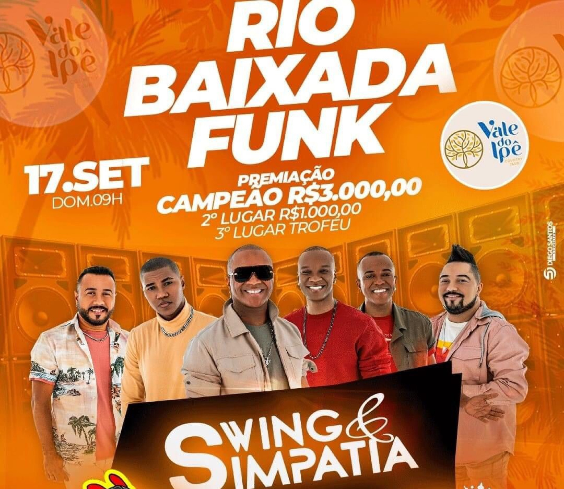 O Country Clube Vale do Ipê fica na Estrada Manoel de Sá, 118, Vale do Ipê - DIvulgação