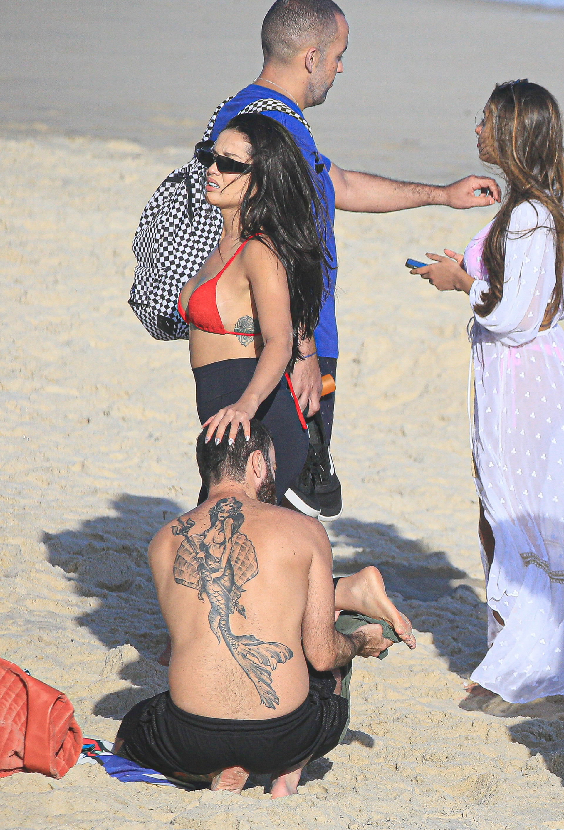 Juliette curte praia carioca - JC Pereira/ Agnews