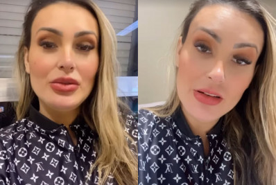 Andressa Urach passa por cirurgia de emergência e agradece ajuda de ex-marido: 'Grata'