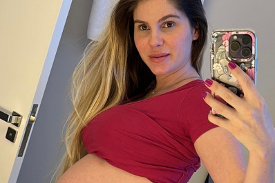 Grávida de gêmeos, Bárbara Evans fala sobre estrias: 'Quanto mais esticar, melhor'