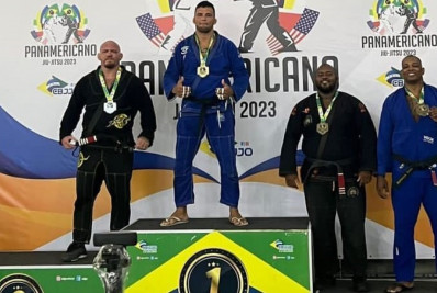 Lutador Márcio Pedra é vice-campeão no Panamericano de Jiu-Jitsu Olímpico