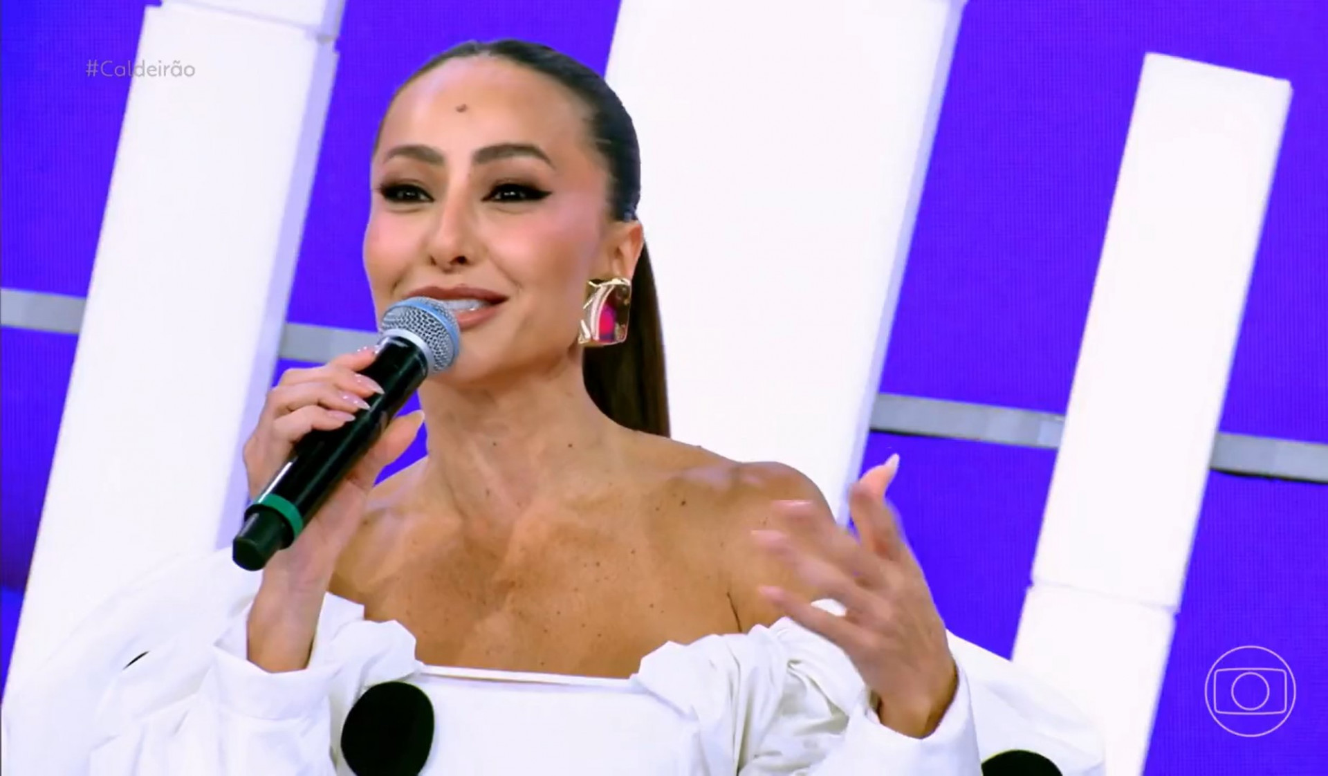 Sabrina Sato fala sobre fase solteira no 'Caldeirão com Mion - Reprodução / TV Globo