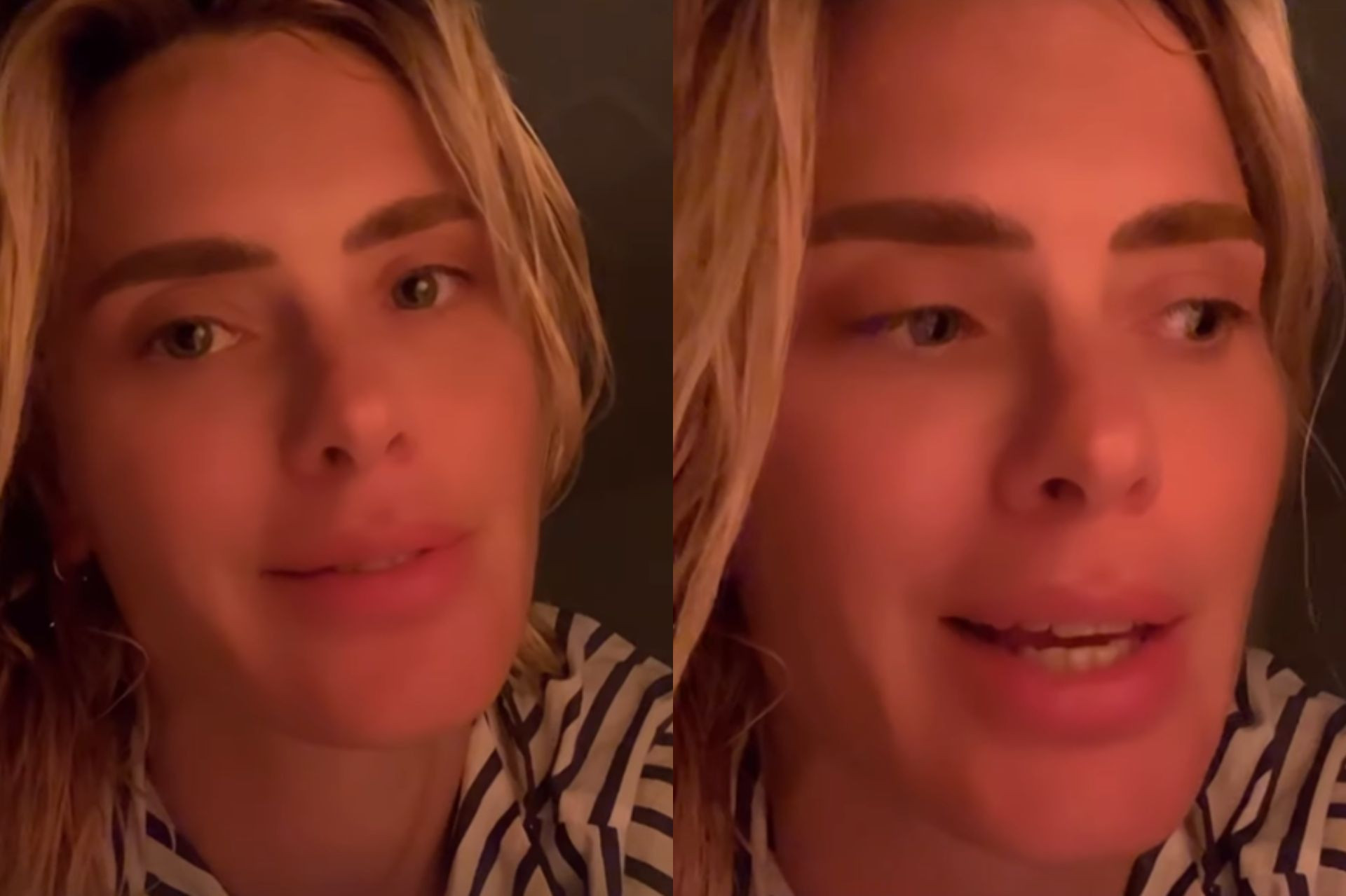 Carolina Dieckmann derruba bolo de aniversário no chão e rebate haters  - Reprodução / Instagram