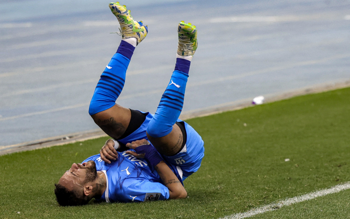 Neymar foi titular e não impediu a derrota em casa do Al-Hilal na Liga dos Campeões  da Ásia
