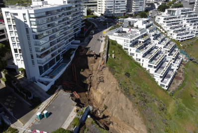 Deslizamento de terra deixa três mortos no sul do Chile