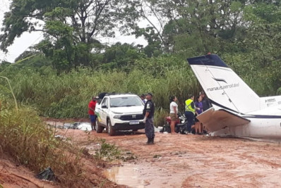 Chuva fez duas aeronaves desistirem de pousar em Barcelos-AM antes de avião cair e deixar 14 vítimas