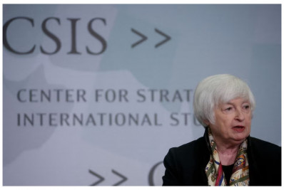 EUA: Yellen pedirá a aliados europeus para atuar de modo conjunto nas sanções contra a Rússia