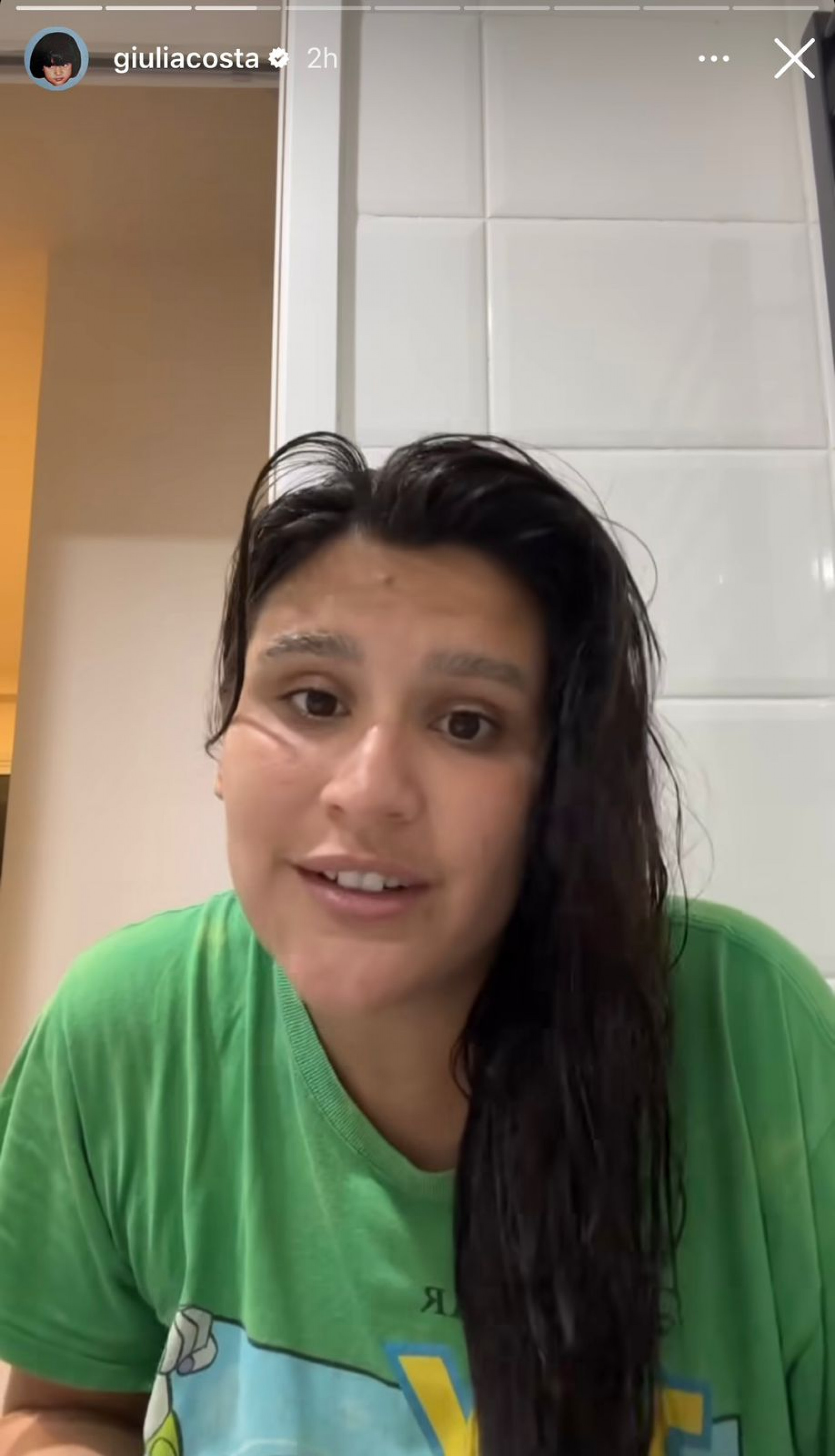 Giulia Costa agradece apoio após expor comentários maldosos sobre seu corpo - Reprodução