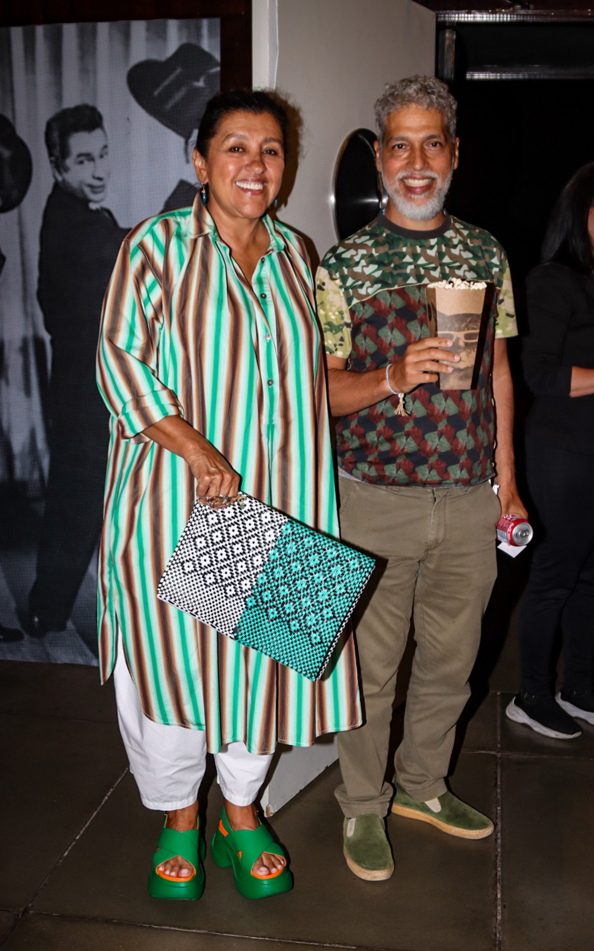 Regina Casé e o marido, Estevão Ciavatta,