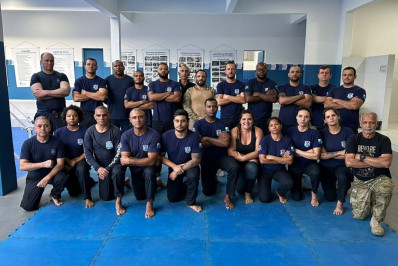 CIAFETE sedia curso de técnicas operacionais para agentes de segurança locais