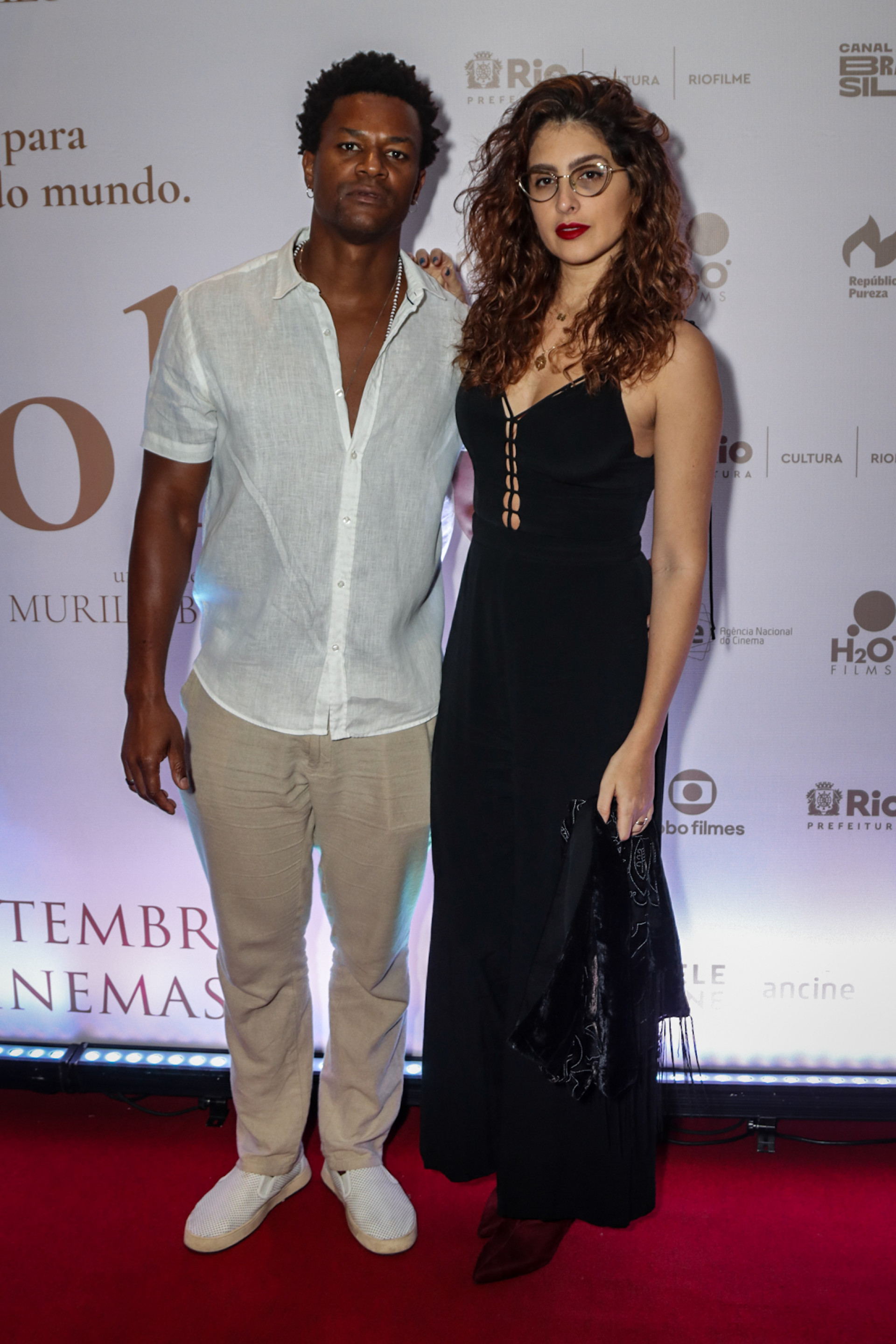 David Junior e Yasmin Garcez na première do filme 'Pérola' - Victor Chapetta/ Agnews