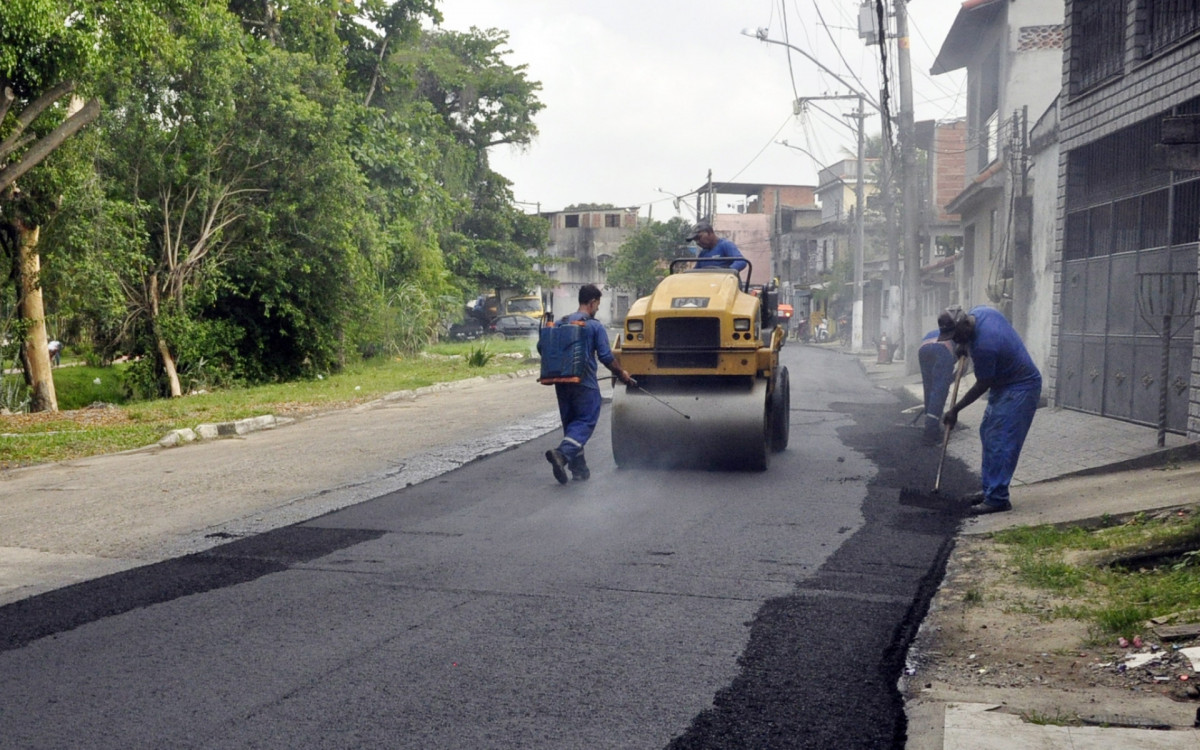 Cidade de Mag&eacute; realiza obras de infraestrutura nos distritos - Divulga&ccedil;&atilde;o