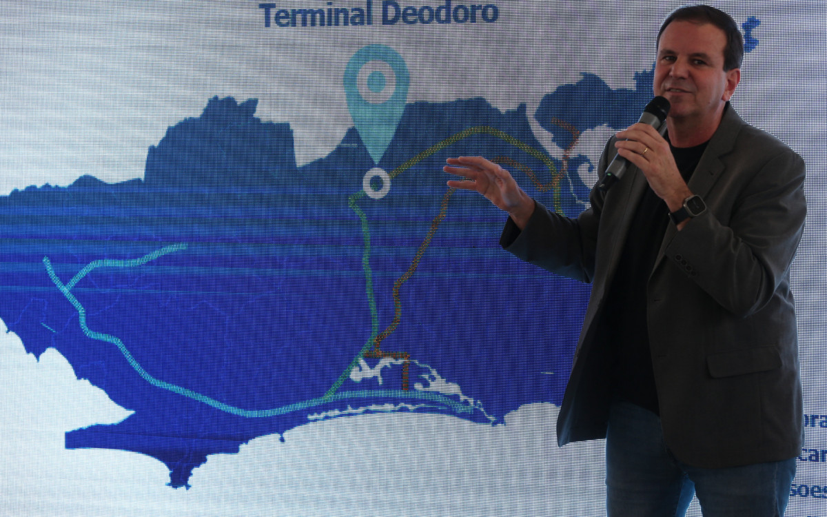 Inaugura&ccedil;&atilde;o do Terminal Deodoro, nesta quarta-feira(20), na Zona Oeste - Cl&eacute;ber Mendes/Ag&ecirc;ncia O Dia