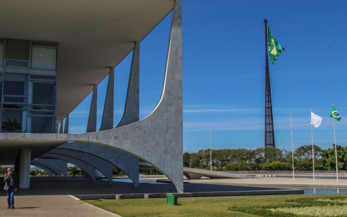 Fachada do Palácio do Planalto em Brasília




