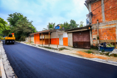 Bairro Roseiral recebe mais obras da Prefeitura de Belford Roxo