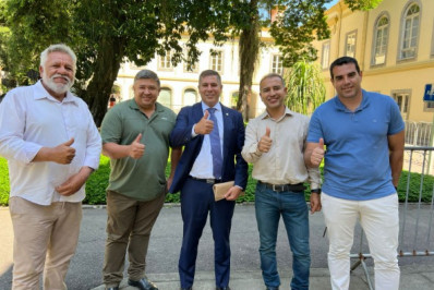 Prefeito de Iguaba se reúne com Dr Serginho (PL) no Palácio Guanabara