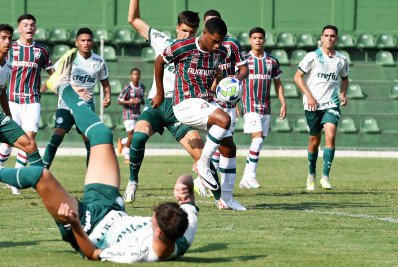 Brasileirão Sub-17: Fluminense fica no empate com o Palmeiras em jogo de ida das quartas
