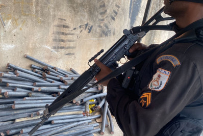 Cerca de uma tonelada de cabos de cobre é apreendida em operação da PM 
