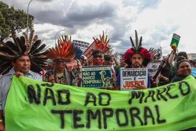 STF retoma julgamento sobre marco temporal de terras indígenas nesta quarta-feira