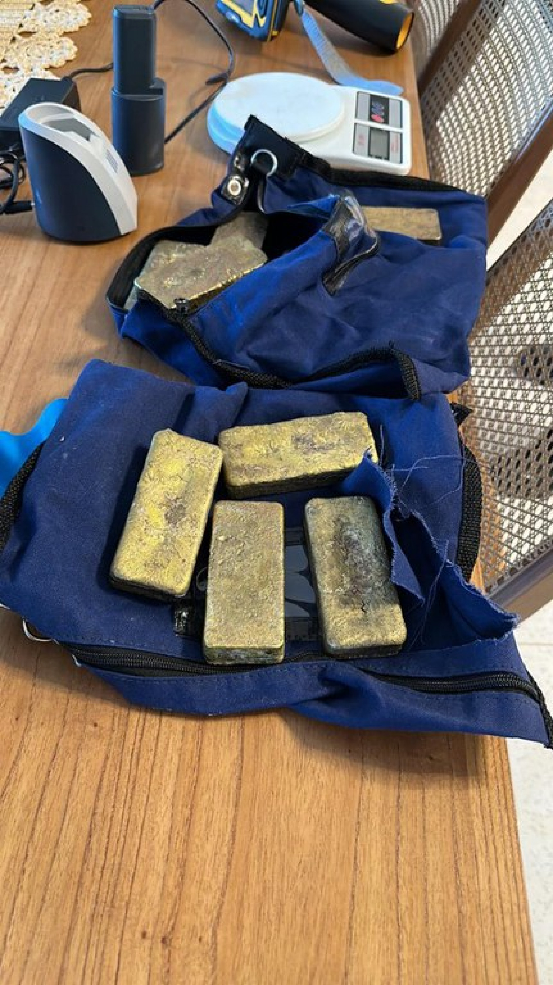 Material recolhido pela PF durante a Operação El Dorado neste domingo, 20 - Divulgação/Polícia Federal