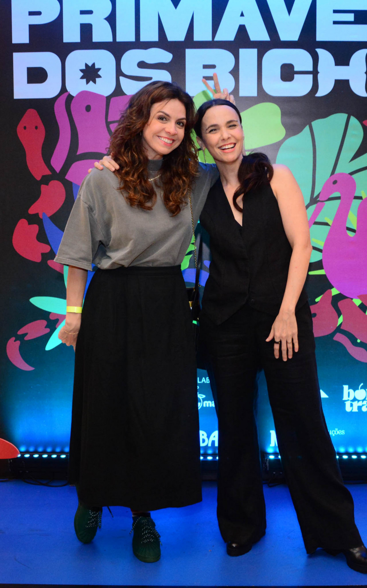 Renata Gaspar e Débora Falabella