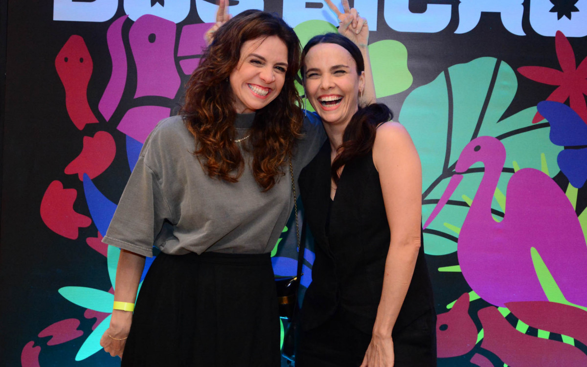 Renata Gaspar e Débora Falabella