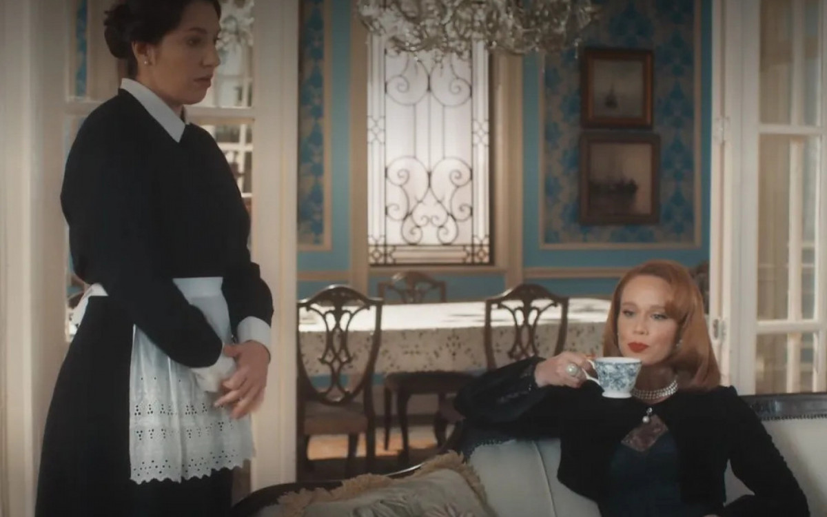 Rita (Talita Feuser) e Gilda (Mariana Ximenes) - Reprodução/TV Globo