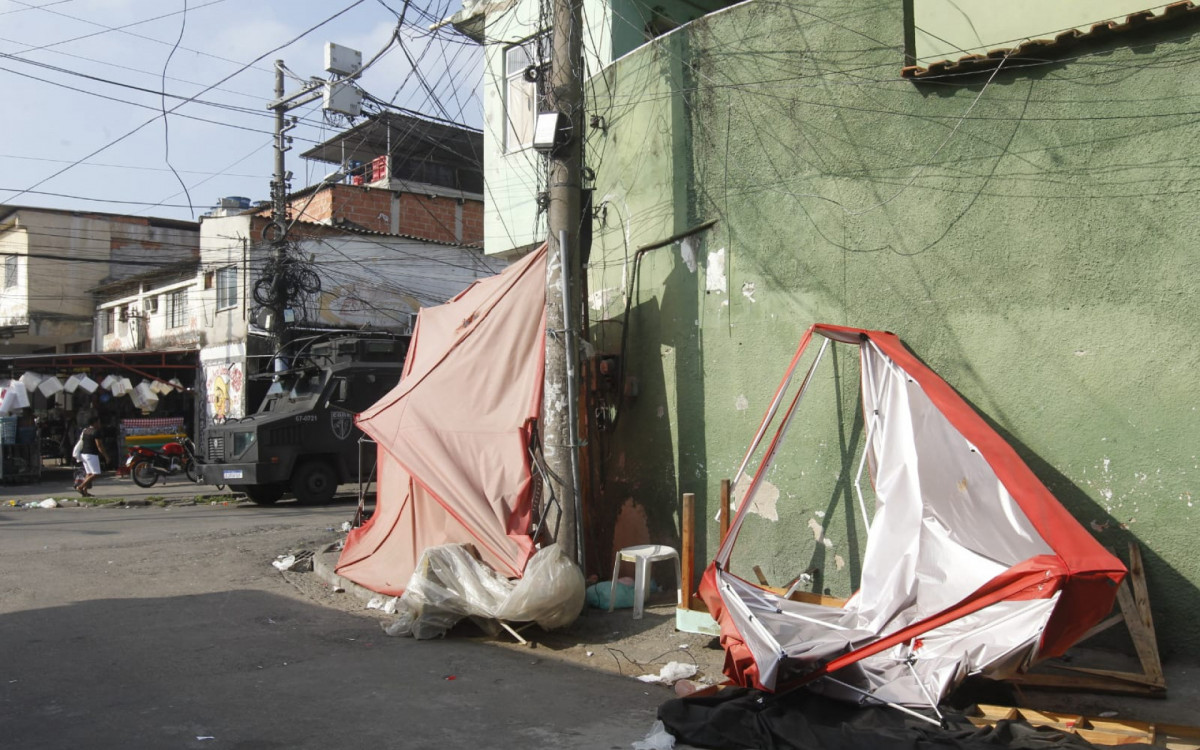 Bope e Core atuam na Cidade de Deus desde as primeiras horas da manhã desta quinta-feira - Reginaldo Pimenta/Agência O DIA