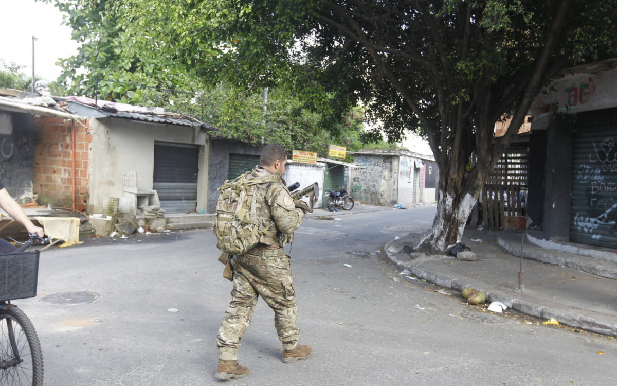 Bope e Core atuam na Cidade de Deus desde as primeiras horas da manhã desta quinta-feira - Reginaldo Pimenta/Agência O DIA