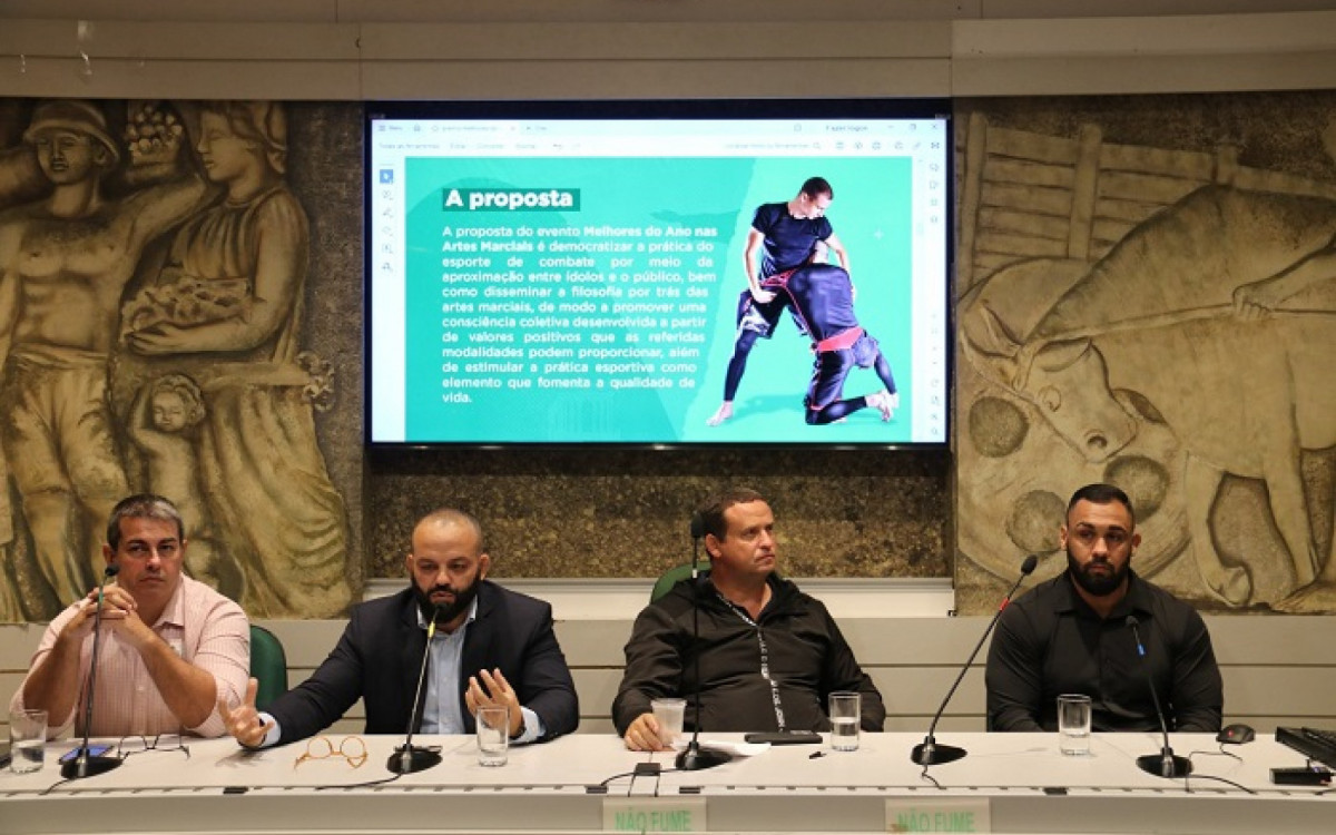 Lançamento do Prêmio Melhores do Ano nas Artes Marciais 2023