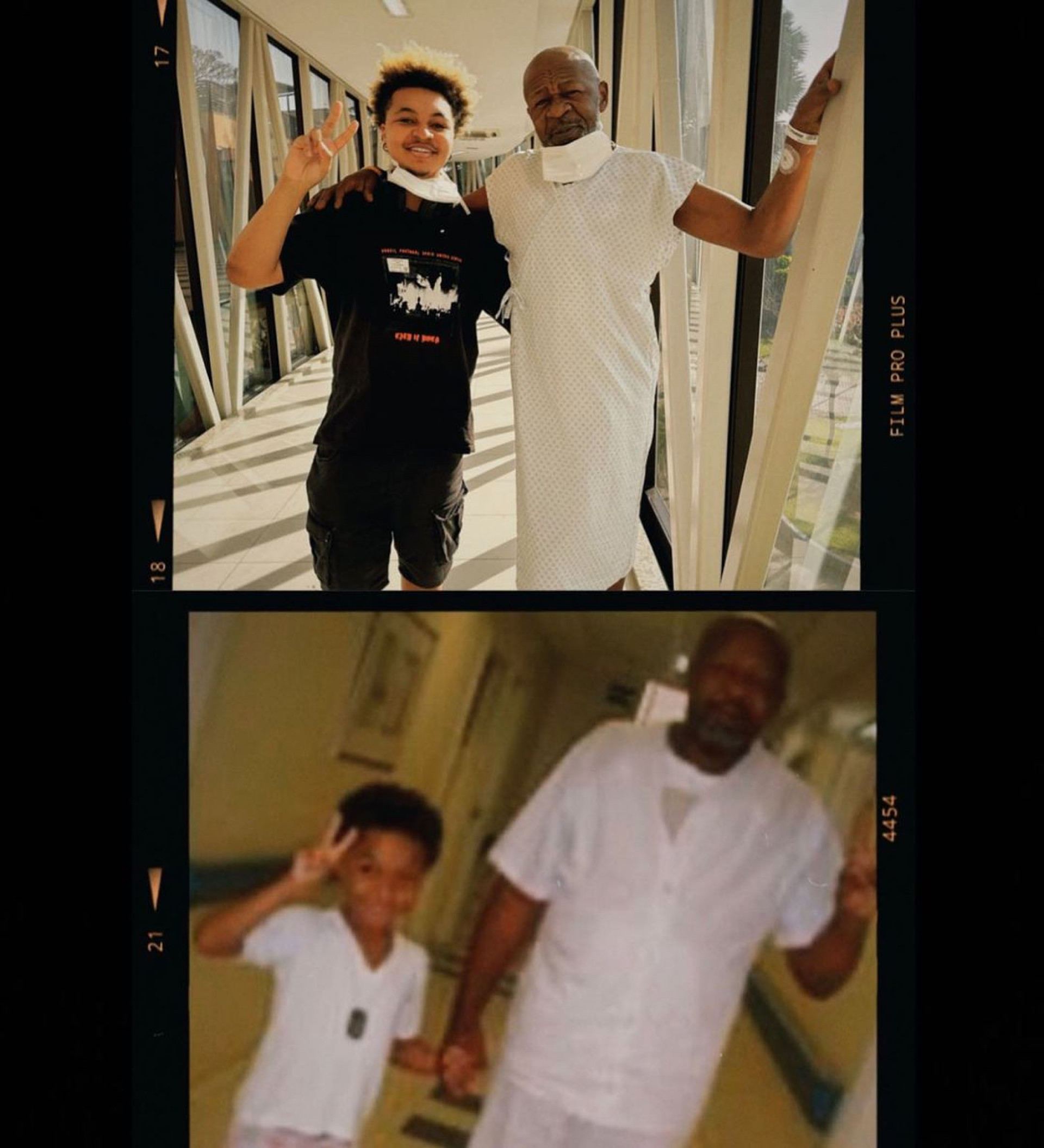 Filho de Sergio Rufino, João Pedro compartilha músico fazendo fisioterapia no hospital - Reprodução