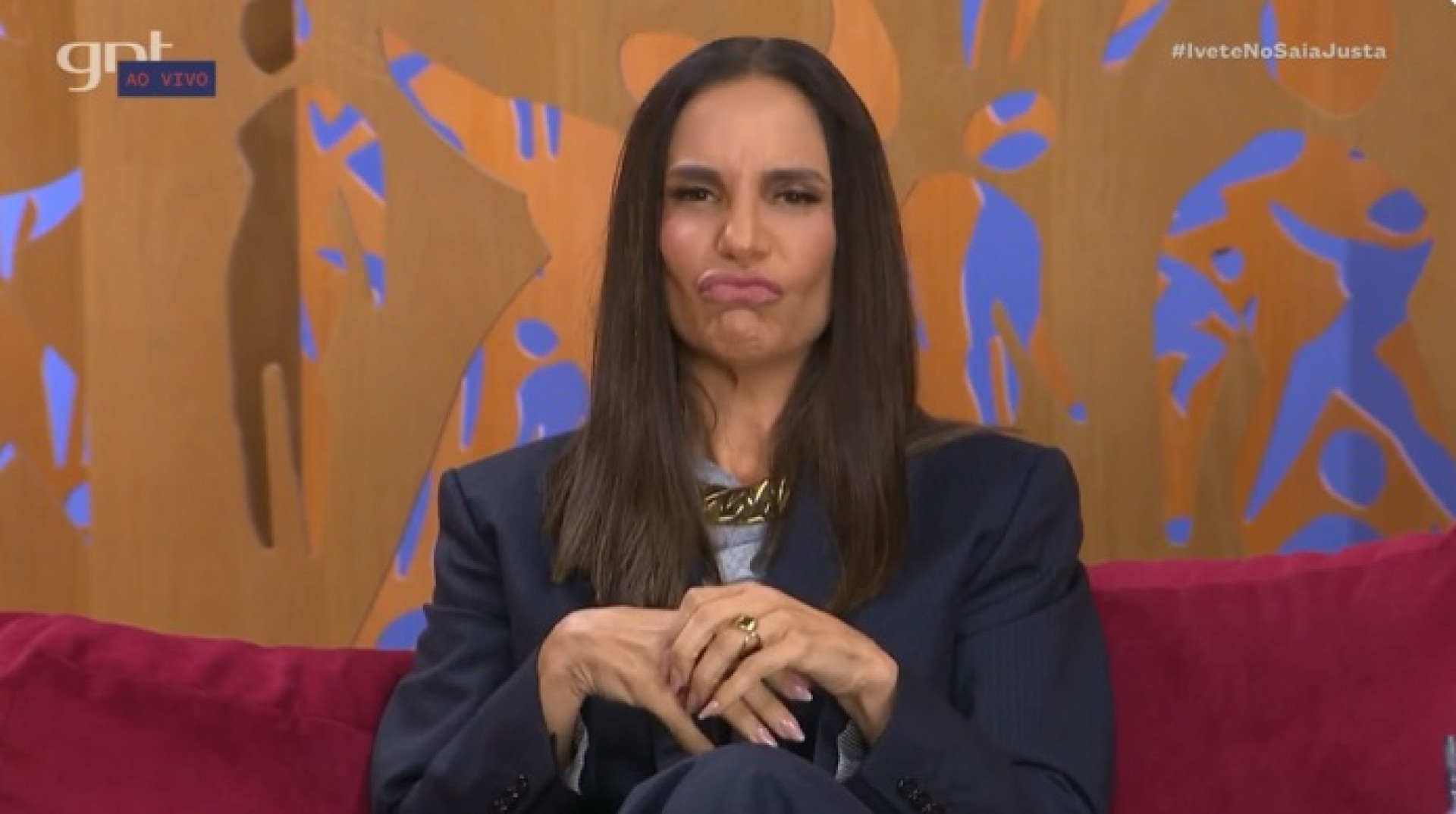 Ivete Sangalo afirma que já traiu no programa 'Saia Justa' - Reprodução de vídeo