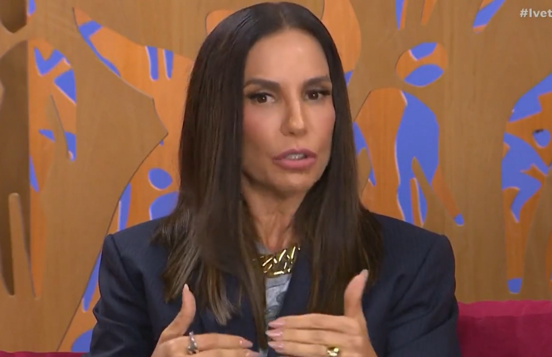 Ivete Sangalo participa do 'Saia Justa', do GNT - Reprodução de vídeo / GNT