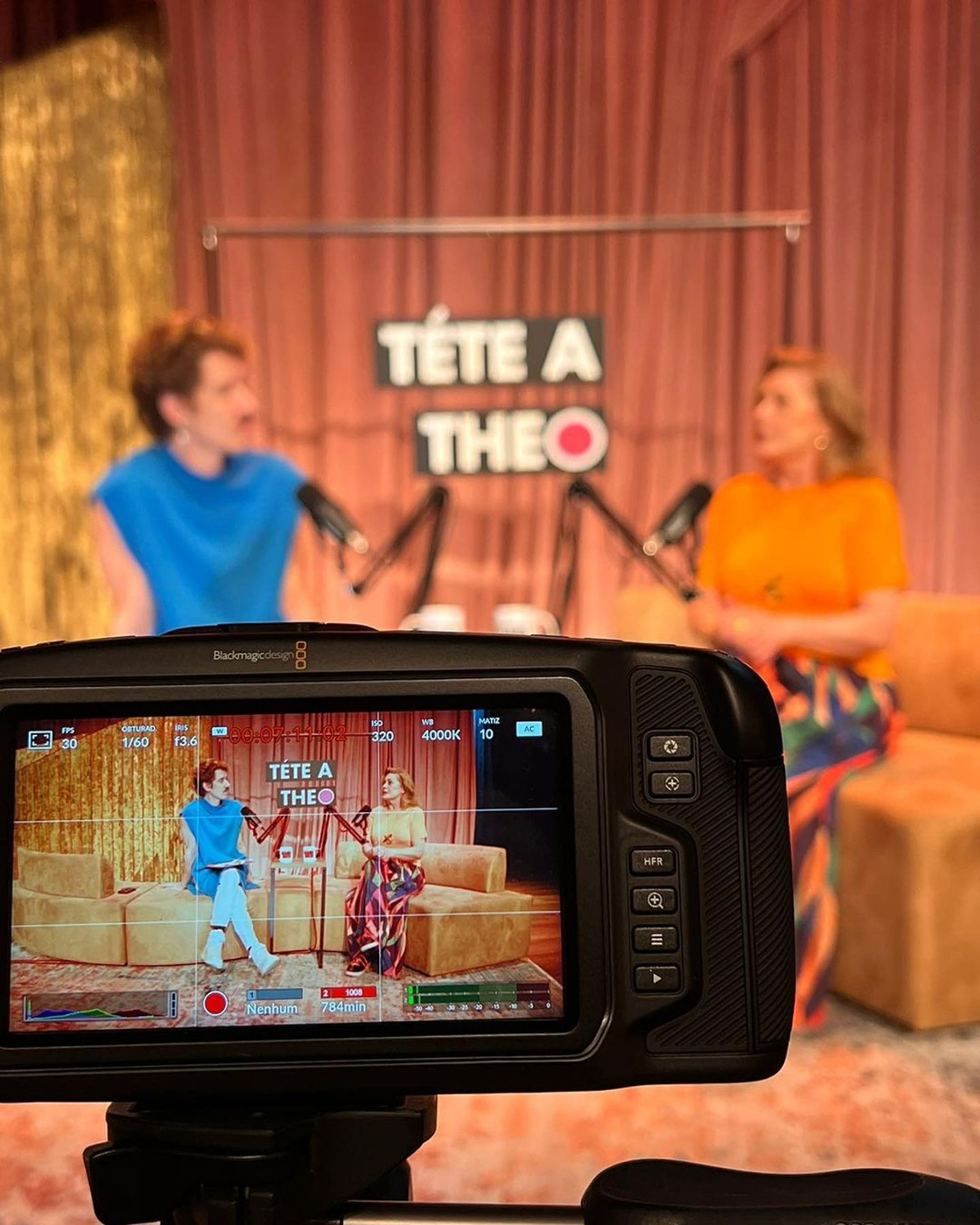 Vera Fischer participa do podcast Téte a Theo - Reprodução Internet