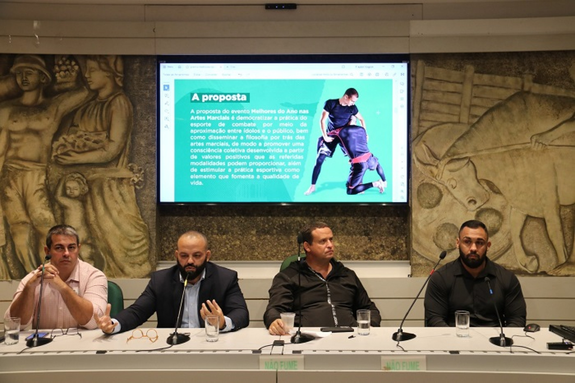 Lançamento do Prêmio Melhores do Ano nas Artes Marciais 2023 -  (Foto Paulo Freitas / @freitaspc84)