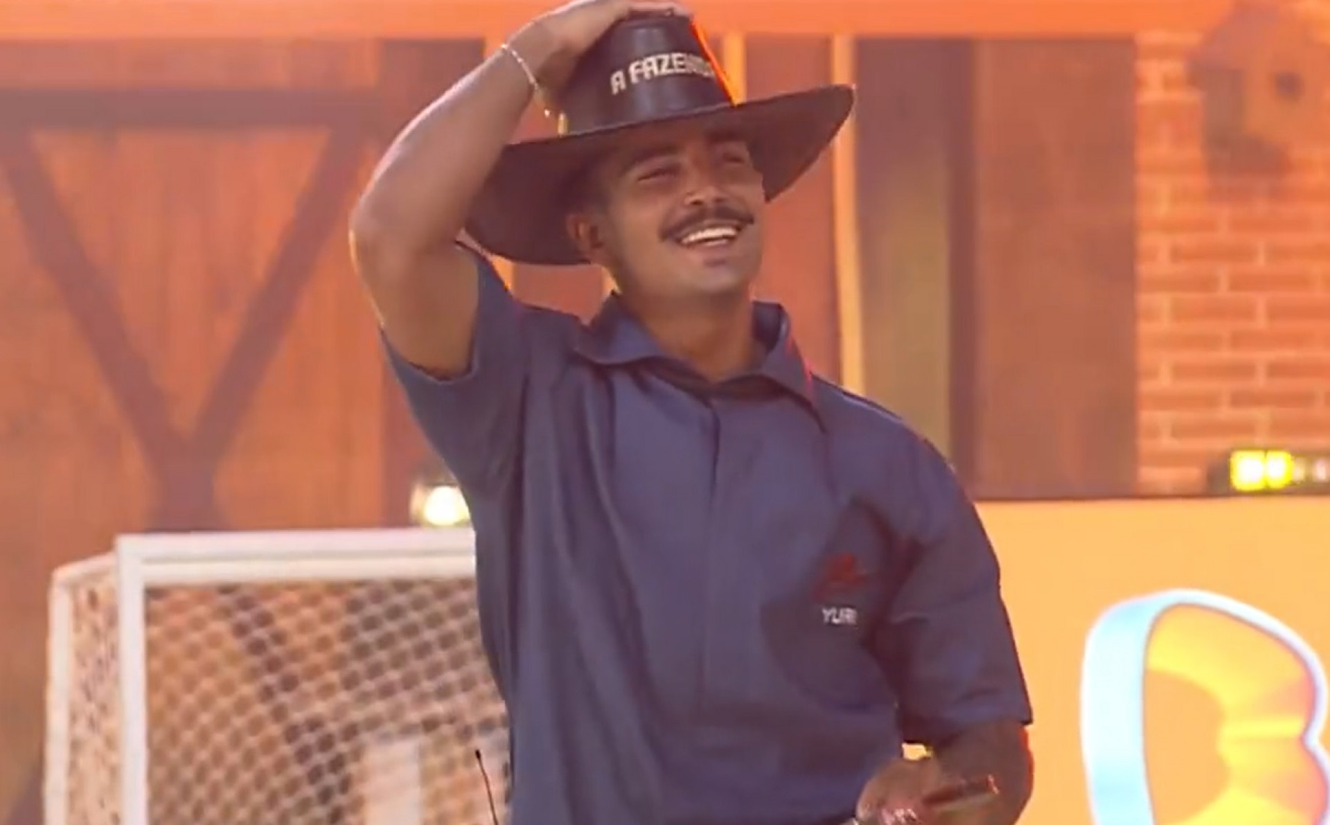 Yuri vence a primeira prova do Fazendeiro - Reprodução de vídeo / Record TV