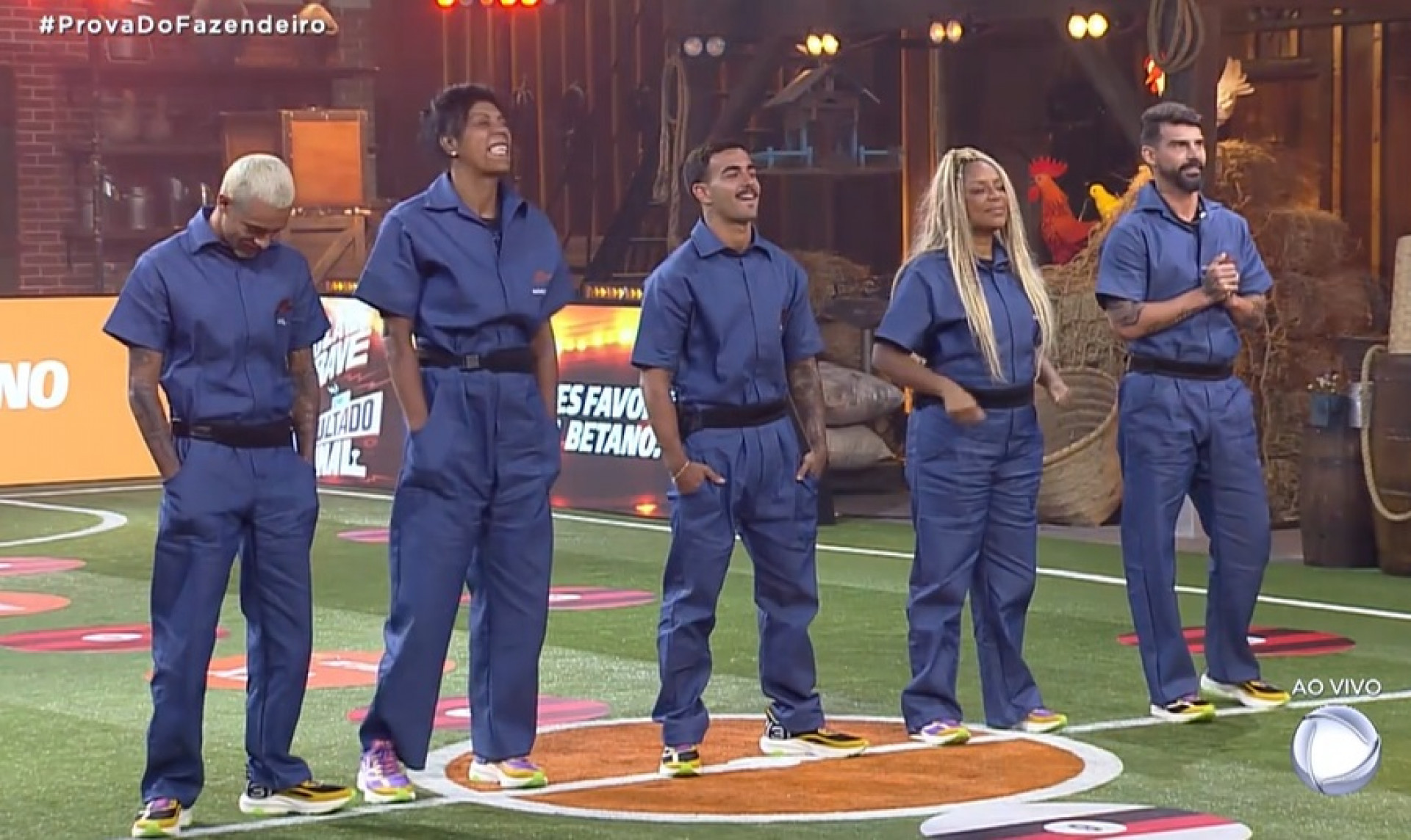 Yuri vence a primeira prova do Fazendeiro - Reprodução de vídeo / Record TV