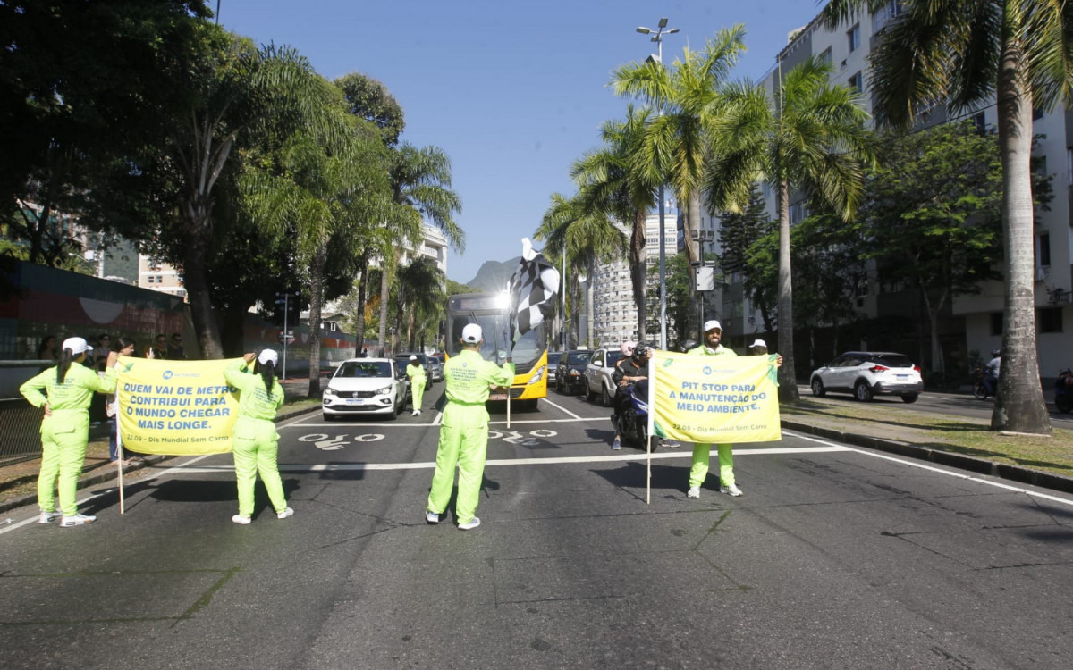 Local foi escolhido pela alta movimentação de carros e índice de engarrafamento