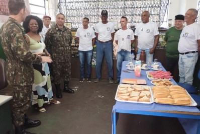 Fátima Lima participa de visita de comandantes da Aman ao Tiro de Guerra