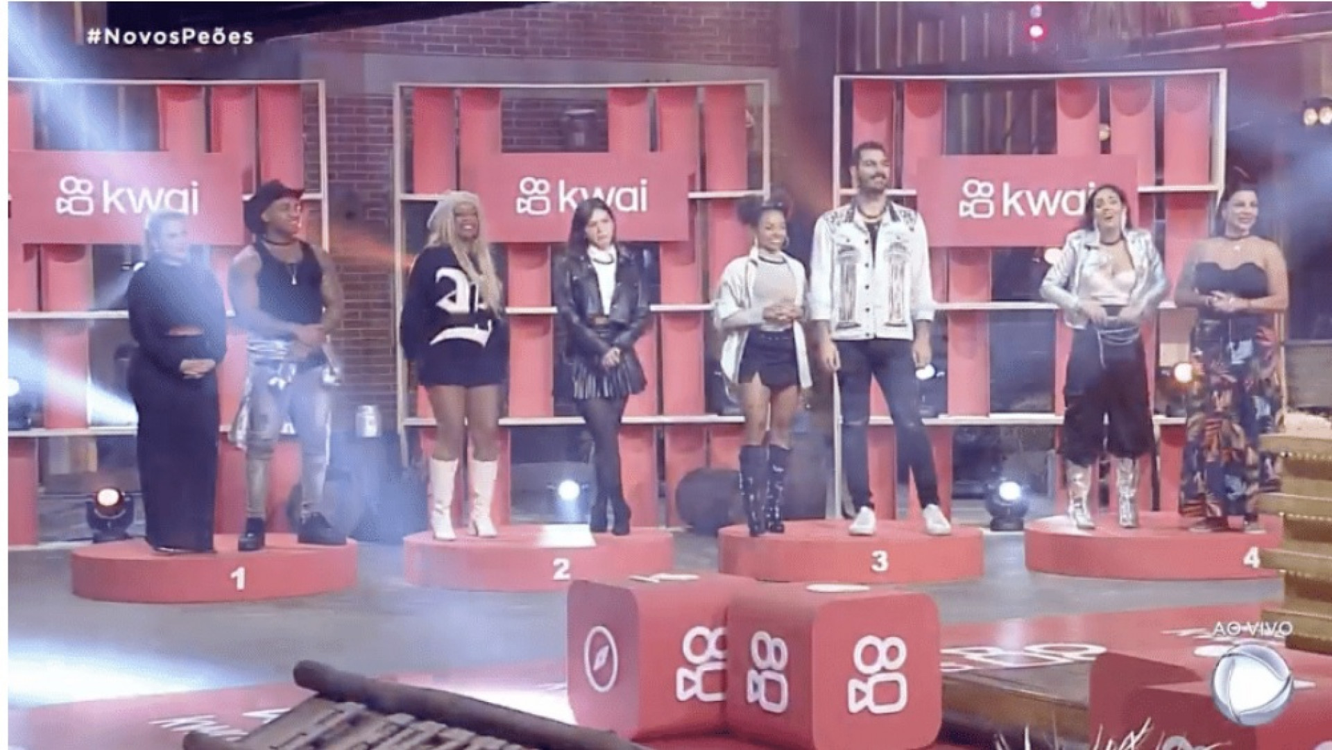 Participantes de 'A Fazenda 15' disputam prova de imunidade - Reprodução de vídeo / Record TV